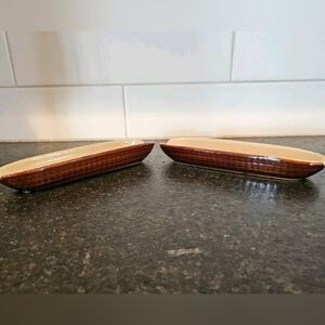 Vintage Corn Of The Cob Dishes Set Of 2 By Cooks Tools